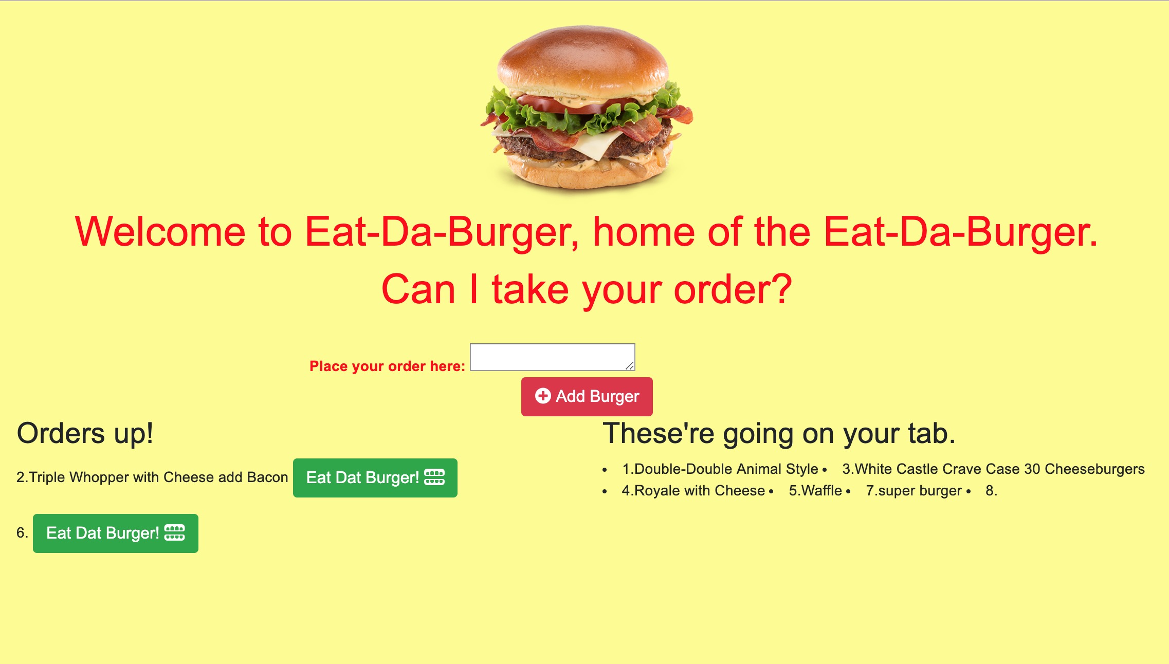 Burgers